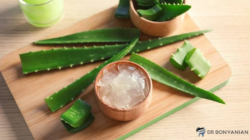 Aloe Vera Gel, a strong painkiller for toothache