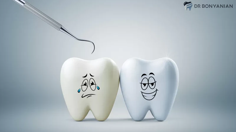 کاهش عوارض عصب کشی دندان