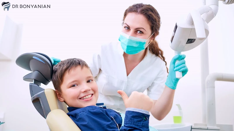 مراحل درمان ریشه دندان شیری کودکان